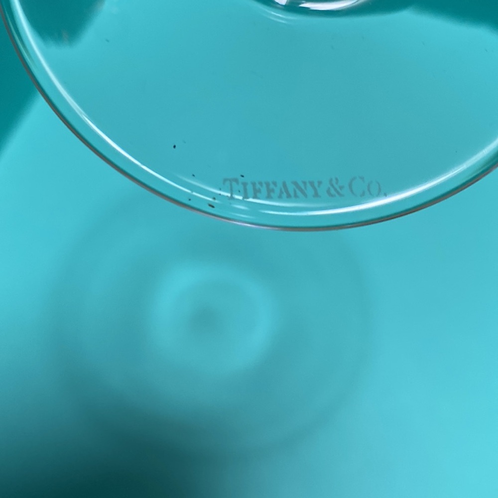 Tiffany & Co Champagne flutes two with box - Picture 6 of 10